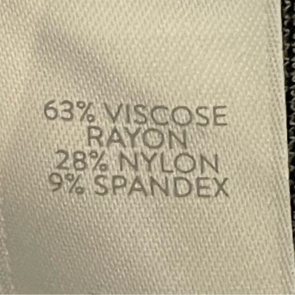 J Jill Black, Gray & Tan Plaid OfficeCore Career Pencil Skirt NWT Size SP - Picture 9 of 12